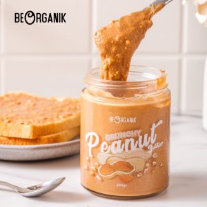 Beorganik Peanut Butter / Selai Kacang 280gr (Unsweetened, Gluten Free, Vegan)