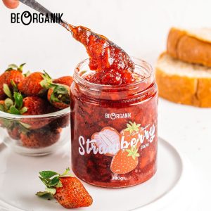 Beorganik Strawberry Jam / Selai Stroberi 280gr