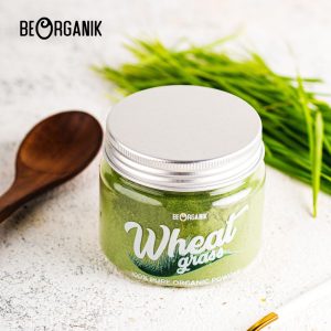 Beorganik Wheatgrass Powder / Rumput Gandum Bubuk 50gr