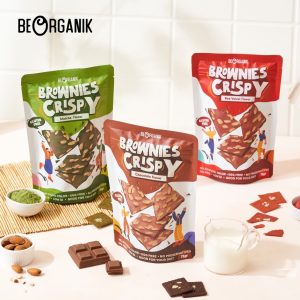 Brownies Crispy Beorganik (Vegan & Gluten Free) All Variant - 75gr