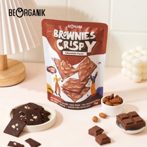 Brownies Crispy Beorganik (Vegan & Gluten Free) CHOCOLATE - 75gr