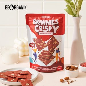 Brownies Crispy Beorganik (Vegan & Gluten Free) RED VELVET - 75gr